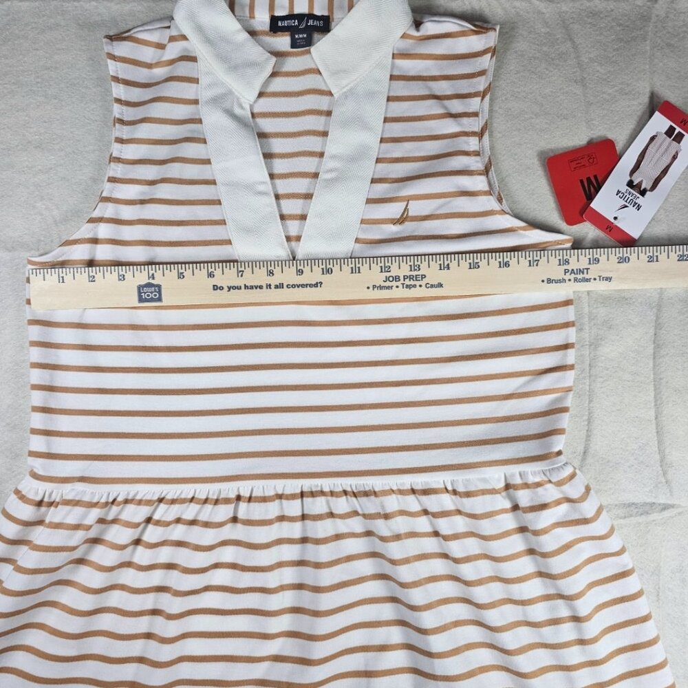 NEW Nautica Jeans Sports Dress - Size Medium - Picture 7 of 8